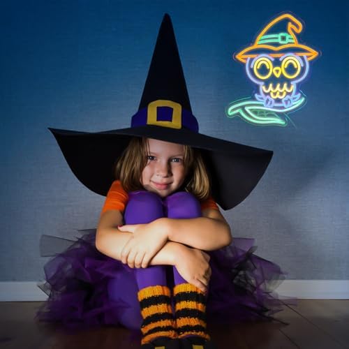 GleamNeon Owl Neon Sign - Magical Decor for Parties and Rooms