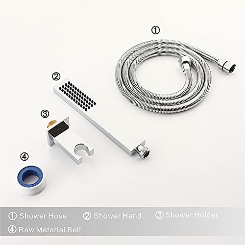Solid Brass High Pressure Handheld Shower Head