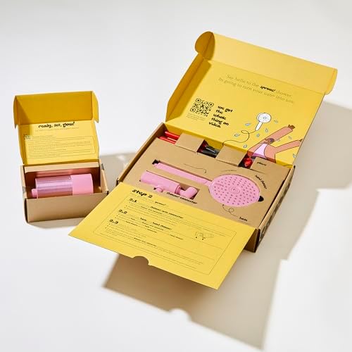Sproos Handheld Showerhead with Filter - Pink