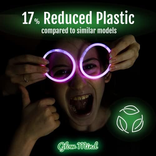 500 Ultra Bright Glow Sticks - Halloween Party Supplies Pack
