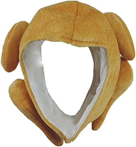 Face Framing Plush Turkey Hat for Thanksgiving Costume