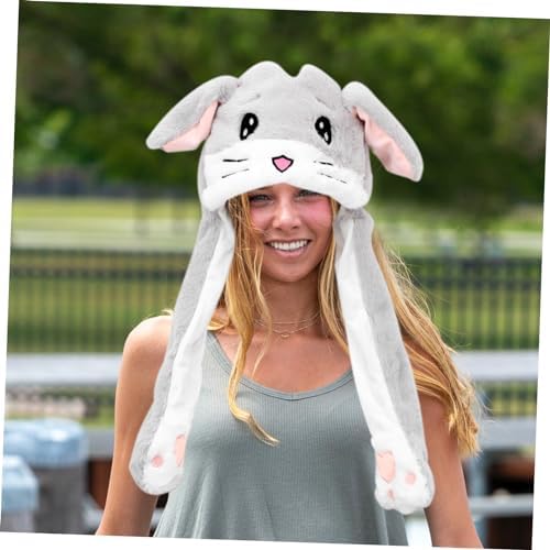 Plush Hamster Funny Headwear for Adult Parties and Dress-Up Events