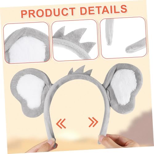 Toyvian Cute Ears Headband Hair Hoop for Parties Festivals Costumes