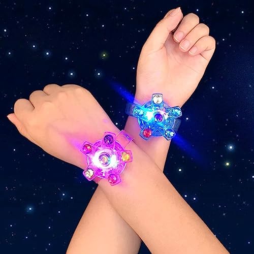 LED Light Up Bracelet for Kids Party Favors 10 Pack