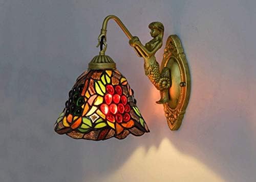Classic Black Bottom Grape Wall Lamp for Living Room and Bar