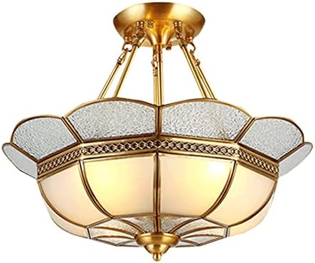 KISAD Wall Light Fixture Antique Chandelier Brass Pendant Light