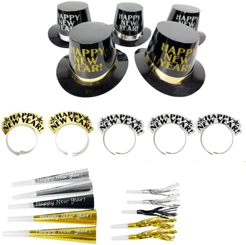 4Es Novelty 20 Pcs New Years Eve Party Supplies 2025