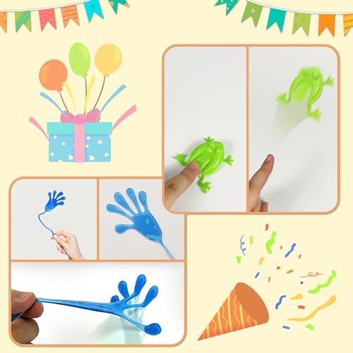 Tazimi 100PCS Party Favors Toy Assortment Goodie Bags