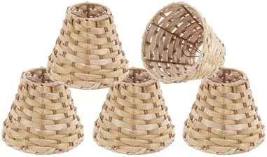 Aspen Creative 51001-5 Banana Leaf Lamp Shades Set of 5