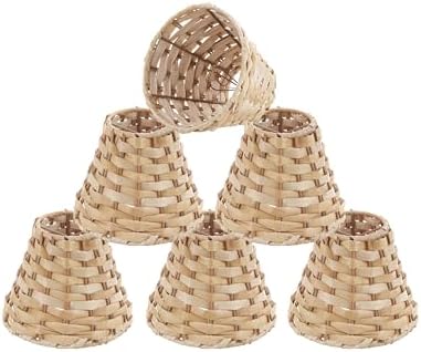 Aspen Creative 51001-6 Empire Clip-On Lamp Shade Set of 6