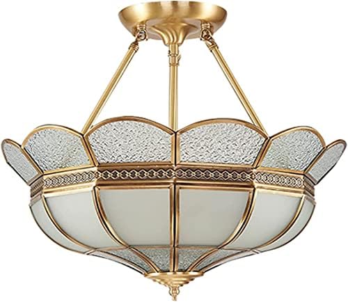 KISAD Wall Light Fixture Antique Chandelier Brass Pendant Light
