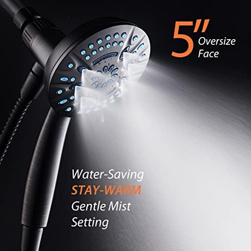 Magneton High-Pressure 8-Mode Handheld Shower Head with Magnetic Docking System