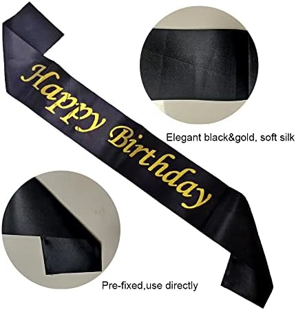 15th Birthday Foil Balloons Banner Decor Set
