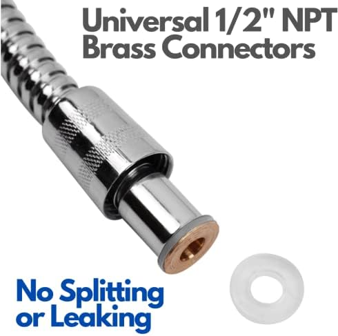 Extra Long Flexible Shower Hose for Handheld and Bidet