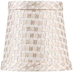 Aspen Creative 51017-6 Empire Chandelier Lamp Shades Set of 6