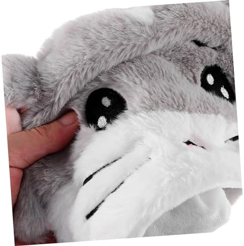 NUOBESTY Plush Hamster Ears Cap for Parties and Role Play
