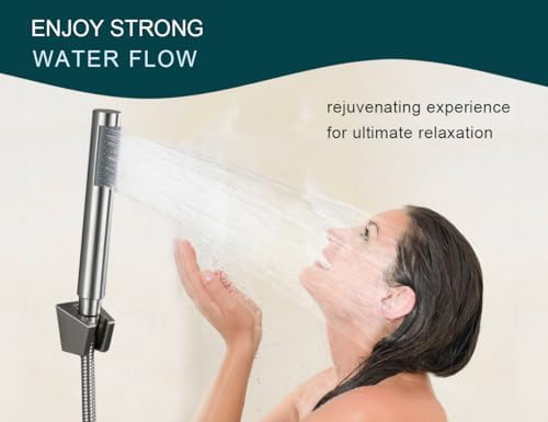 Yunzhizhao Handheld Shower Head with Long Hose