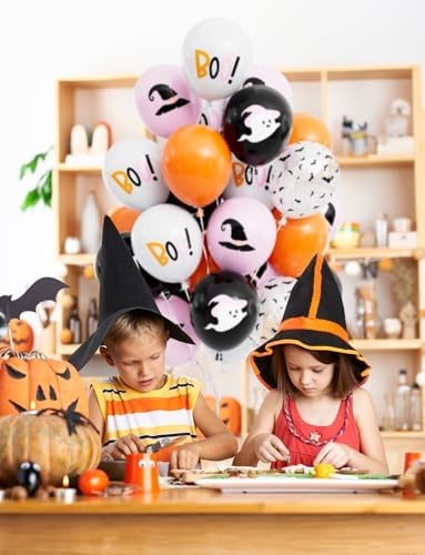Halloween Balloons 50Pcs 12 Inch Party Decorations