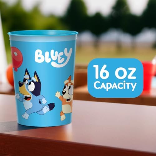 Amscan Bluey Plastic Party Favor Cup - 16 oz