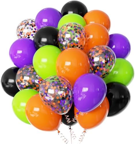 DUILE Halloween Balloons Party Decorations