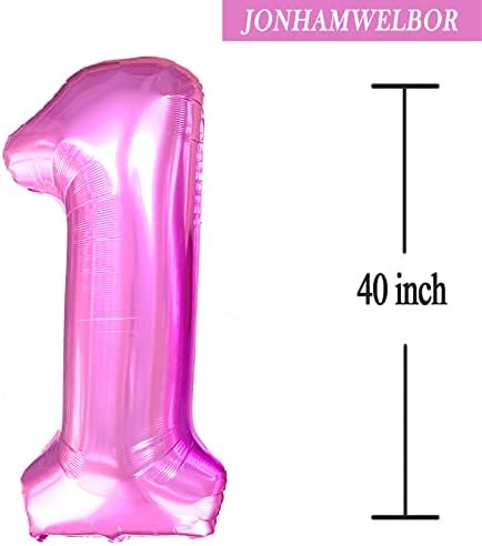 Sweet 18 Pink Balloons 40 Inch for 18th Birthday Party Decorations