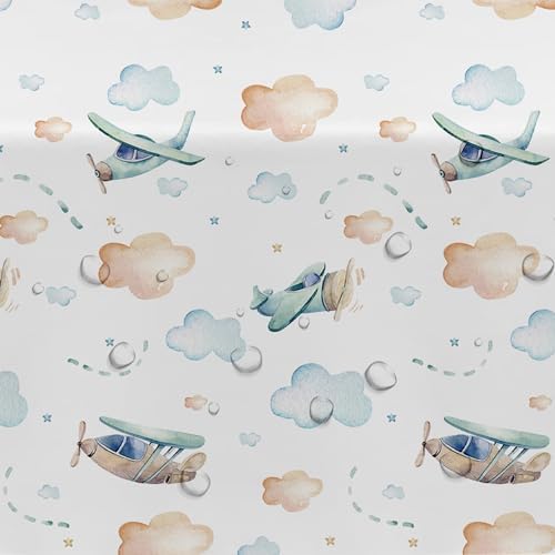Airplane Party Tablecloth 3 Pack for Birthday Baby Shower