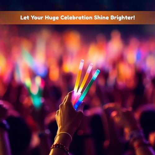 Glow Fever Glow in The Dark Sticks - 50 Count Party Pack