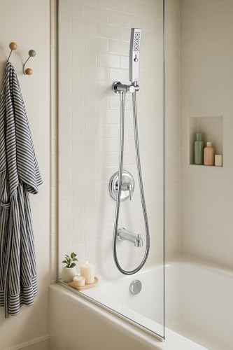 G Promise 3-Function All Metal Handheld Shower Set