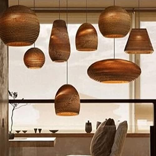 Modern Honeycomb Paper Pendant Light for Living Room and Kitchen