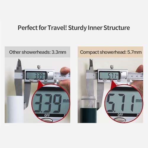 Aer Travel Mini Shower Head Set with Filter