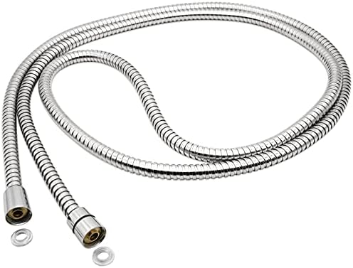 LEIMO KPARTS 96 Inch Metal Shower Hose Replacement