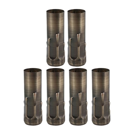 BQLZR Chandelier Socket Covers 3 Inch Tall Pack of 6