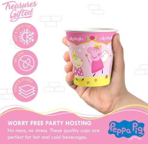 Treasures Gifted Peppa Pig 9oz Party Cups 24 Count