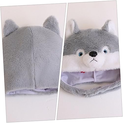 Plush Dog Headwear Party Hat Carnival Funny Costume