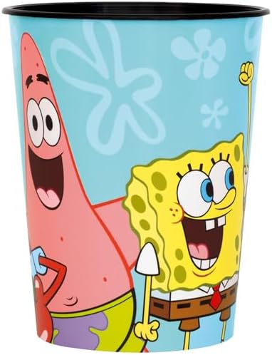 Unique SpongeBob SquarePants Plastic Stadium Cup 16oz