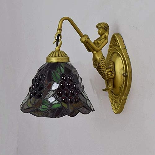 Classic Black Bottom Grape Wall Lamp for Living Room and Bar