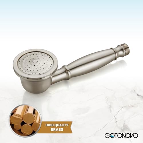 Gotonovo Handheld Shower Head with High Pressure and Removable Design
