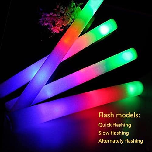 Glow Sticks Bulk 70 Pcs LED Foam Sticks Party Supplies