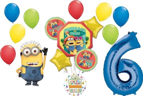 Anagram Despicable Me Minions Birthday Balloon Decorations