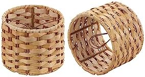 Aspen Creative Drum Clip-On Lamp Shade Set of 2