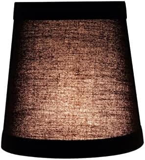Aspen Creative 32046 2B Black Empire Lamp Shade Set of 2