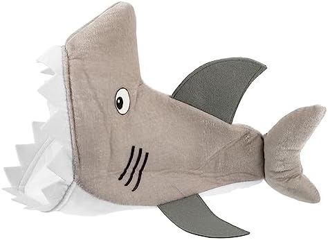 Coolehiya Animal Hat Costume Party Plush Shark Photo Prop Mask