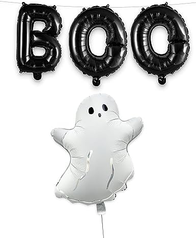 House of Party Halloween Ghost Balloons Set - Indoor Party Decor