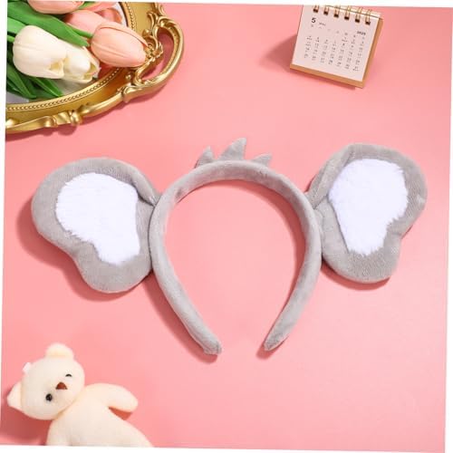 Light Grey Cartoon Headband for Costume Parties and Festivals