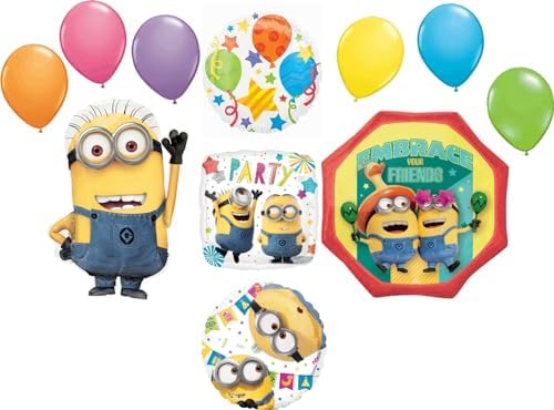 Anagram Despicable Me Minions Balloon Bouquet 11pc