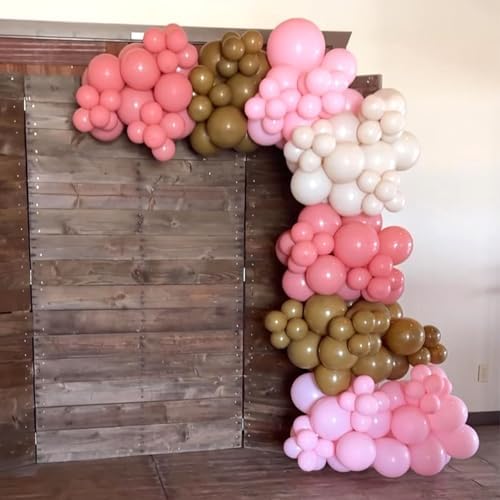 Zingnify Pastel Pink Balloons 150 Pcs Set