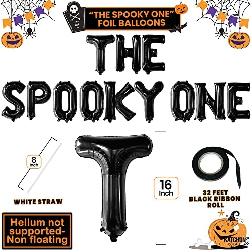 KatchOn Spooky One Balloons Set 28 Pack Halloween Decorations