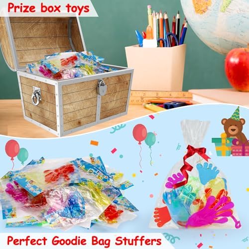 24pcs Sticky Hands Feet Party Favor Pack