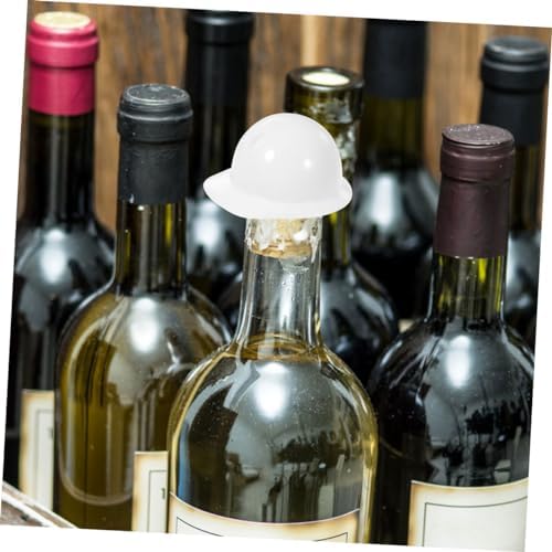 Cabilock 40Pcs Mini Construction Hats for Dolls