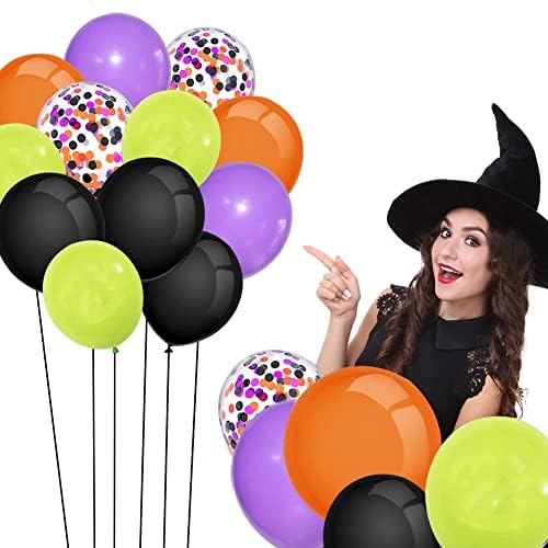 DUILE Halloween Balloons Party Decorations